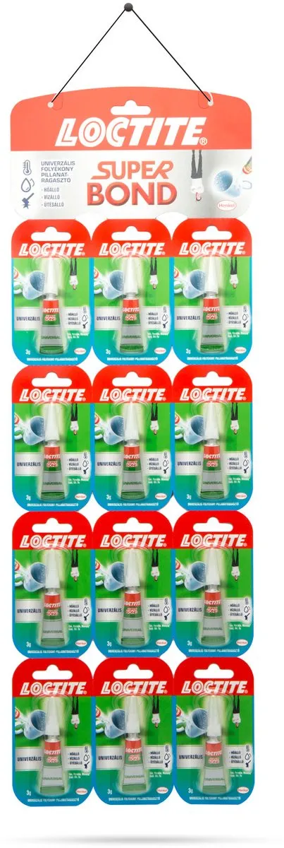 Loctite Universele Secondelijm Vloeibaar 3ml - 12 Stuks