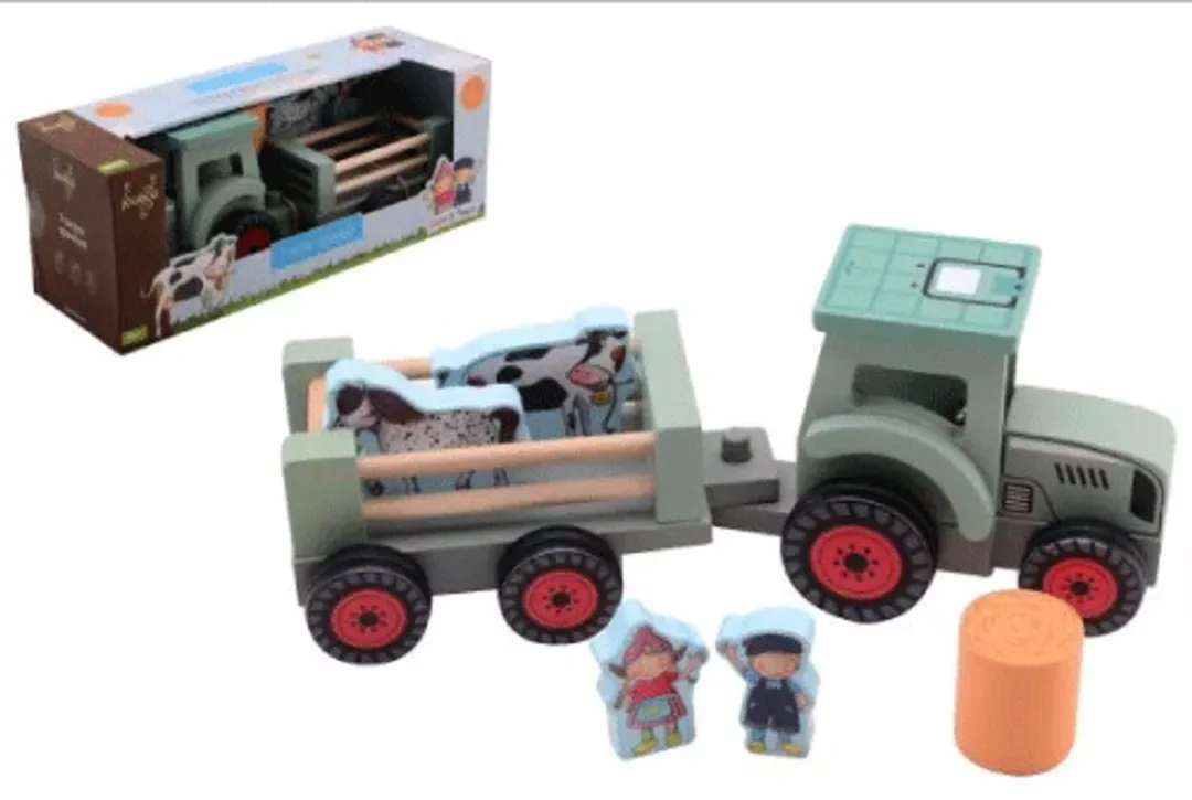 Johntoy Fien & Teun Houten Tractor 80173 - Multi kleuren