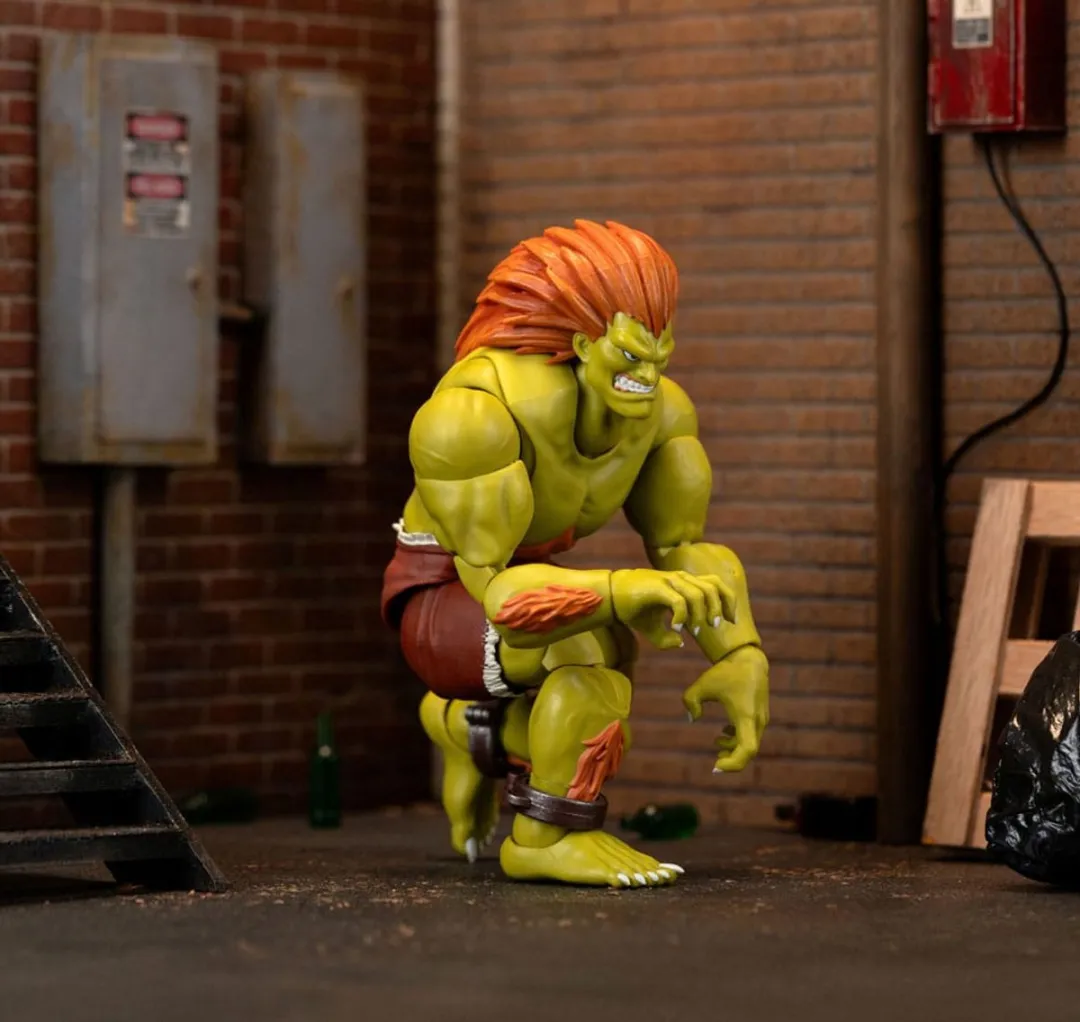 Jada Toys Ultra Street Fighter II Blanka Action Figuur 1/12 - 19cm - Multi