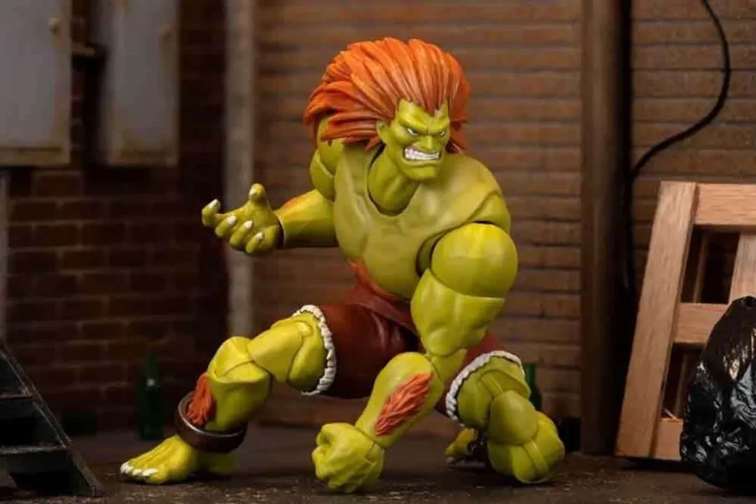 Jada Toys Ultra Street Fighter II Blanka Action Figuur 1/12 - 19cm - Multi