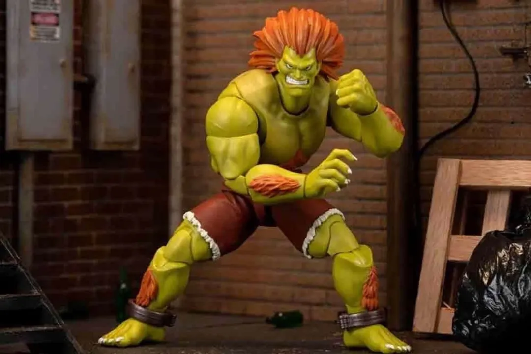Jada Toys Ultra Street Fighter II Blanka Action Figuur 1/12 - 19cm - Multi