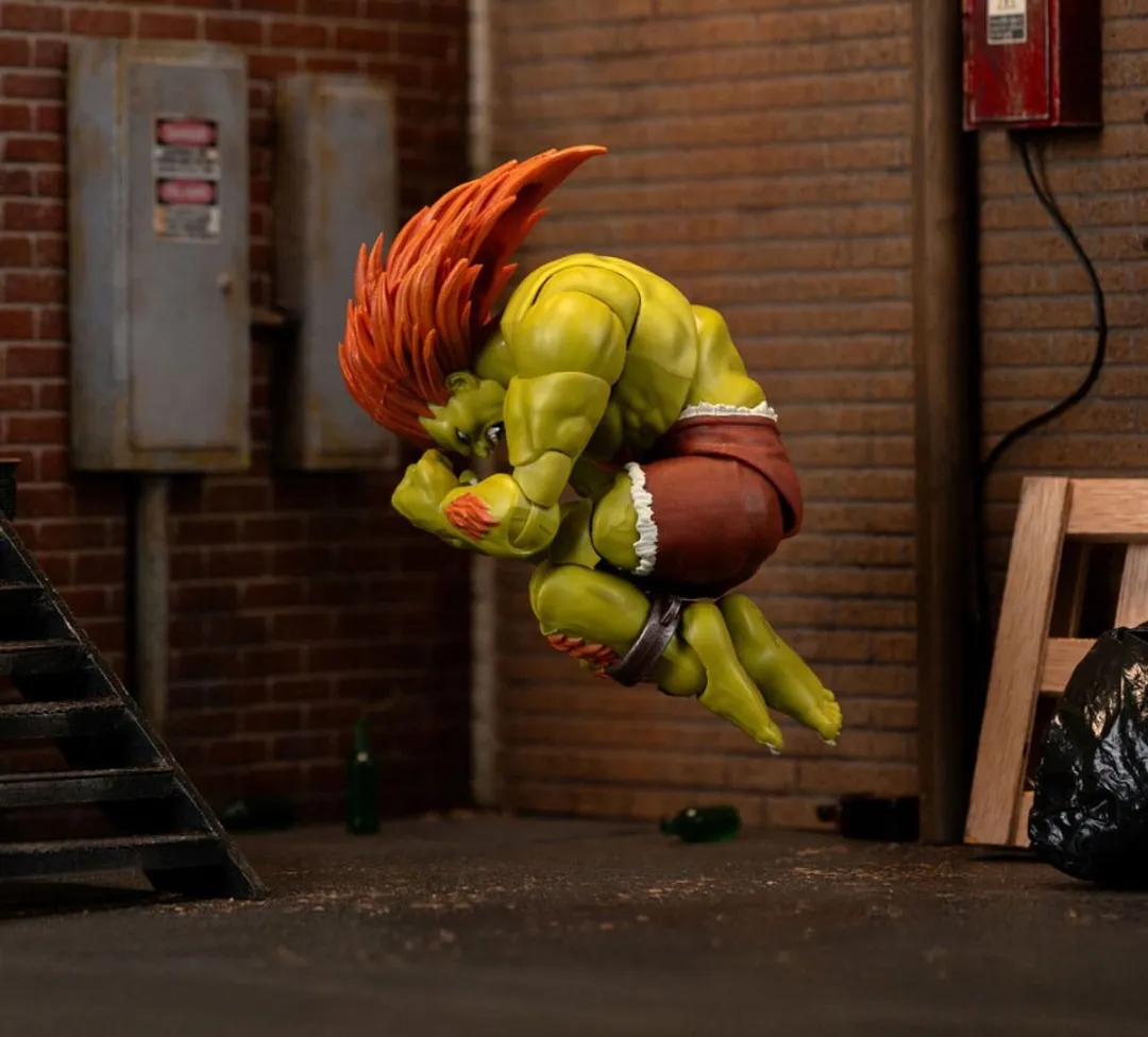 Jada Toys Ultra Street Fighter II Blanka Action Figuur 1/12 - 19cm - Multi