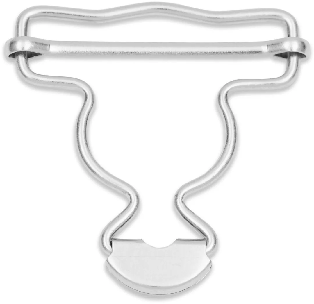 Prym Gespen voor Tuinbroeken 40mm - 2 Stuks Zilver