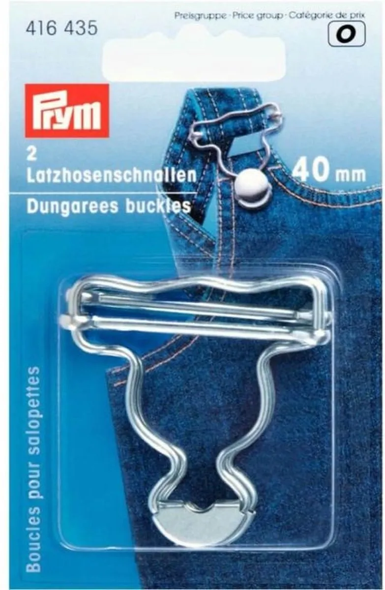 Prym Gespen voor Tuinbroeken 40mm