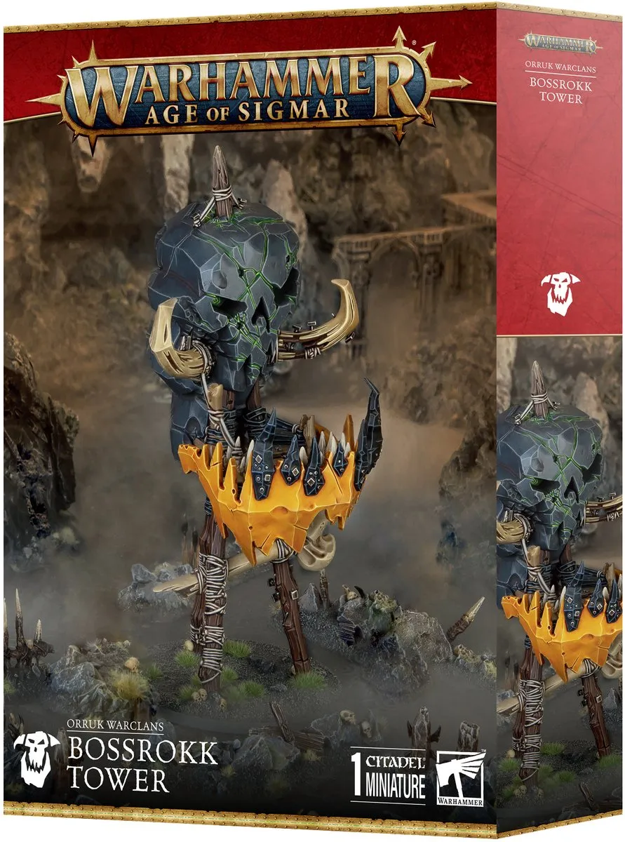 Games Workshop Warhammer Age of Sigmar Orruk Warclans Bossrokk Tower 24 Onderdelen