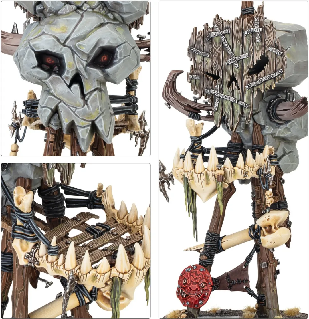 Games Workshop Warhammer Age of Sigmar Orruk Warclans Bossrokk Tower 24 Onderdelen