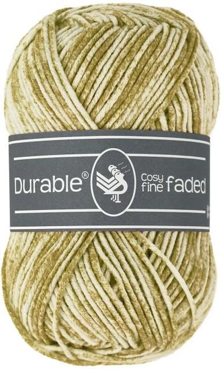 Durable Cosy Fine Faded Mosterd