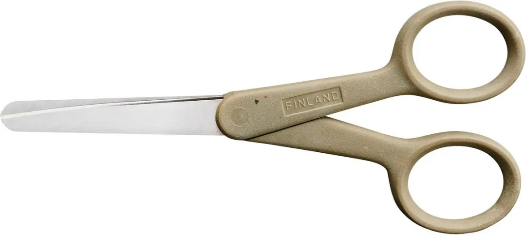 Fiskars ReNew Hobbyschaar 13cm - Gerecycled RVS - Zilver/Bruin
