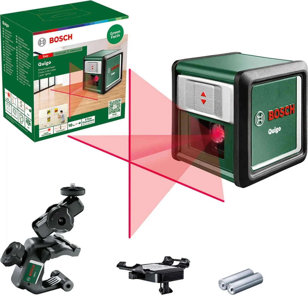 Bosch Quigo III 0603663503 Kruislijnlaser