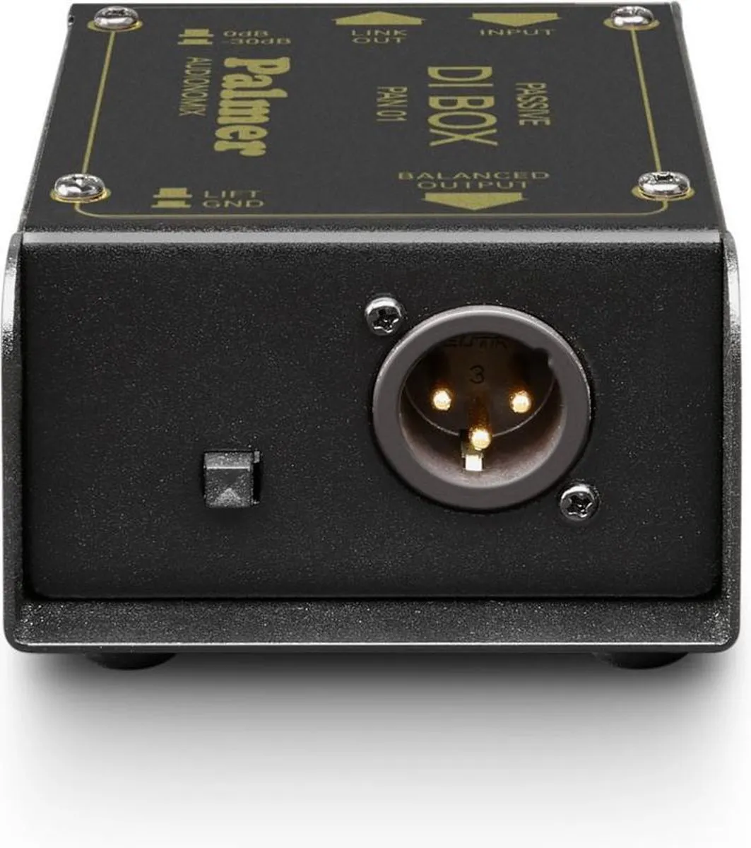 Palmer PAN 01 passief DI Box - DI-Box