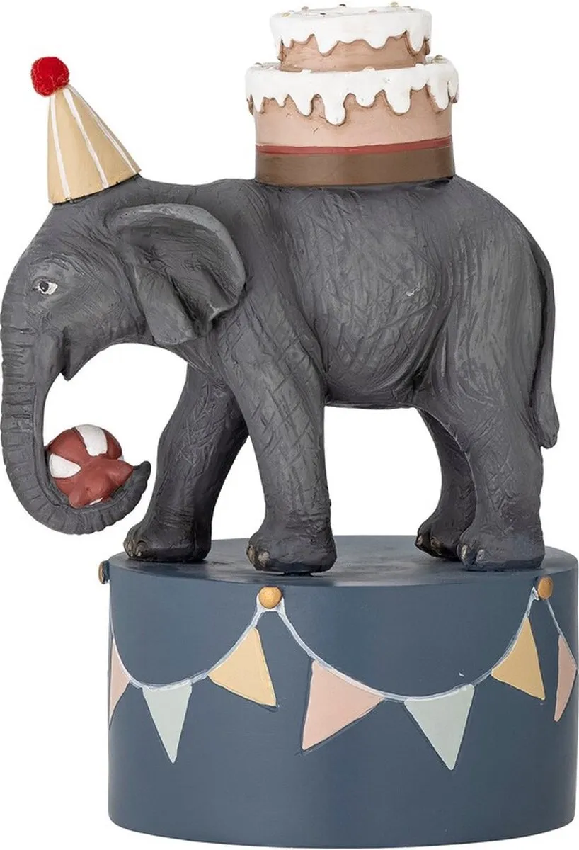 Bloomingville Mini Verjaardagskaars Kandelaar Olifant