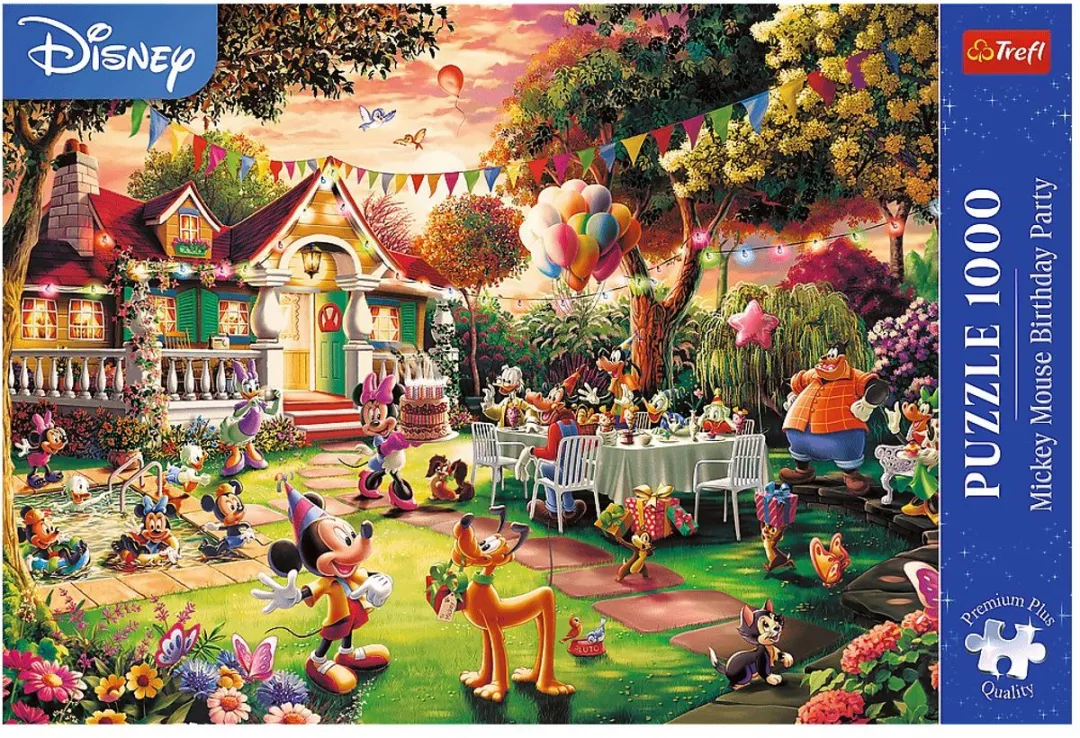 Trefl Mickey Mouse Verjaardag Puzzel 1000 Stuks - Multicolor