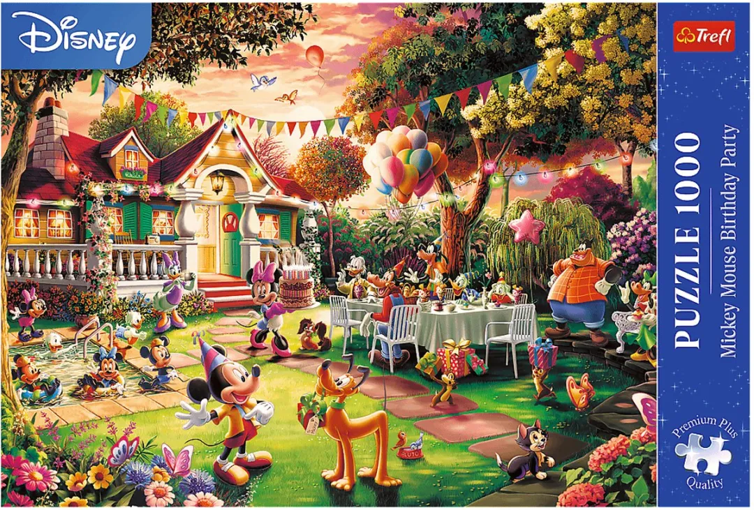 Trefl Mickey Mouse Verjaardag Puzzel 1000 Stuks - Multicolor