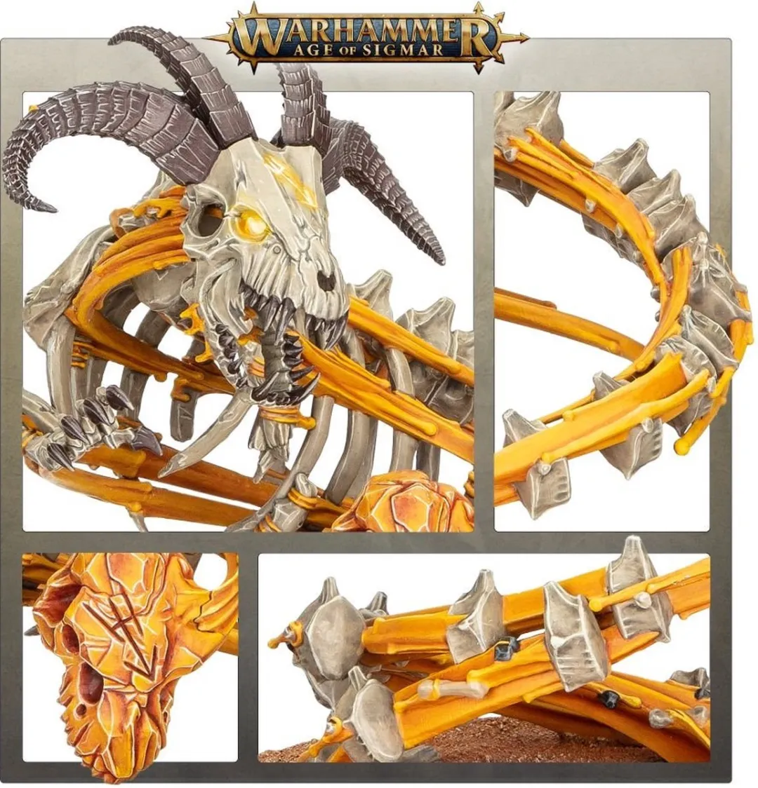 Games Workshop Krondspine Incarnate of Ghur - 29 Onderdelen