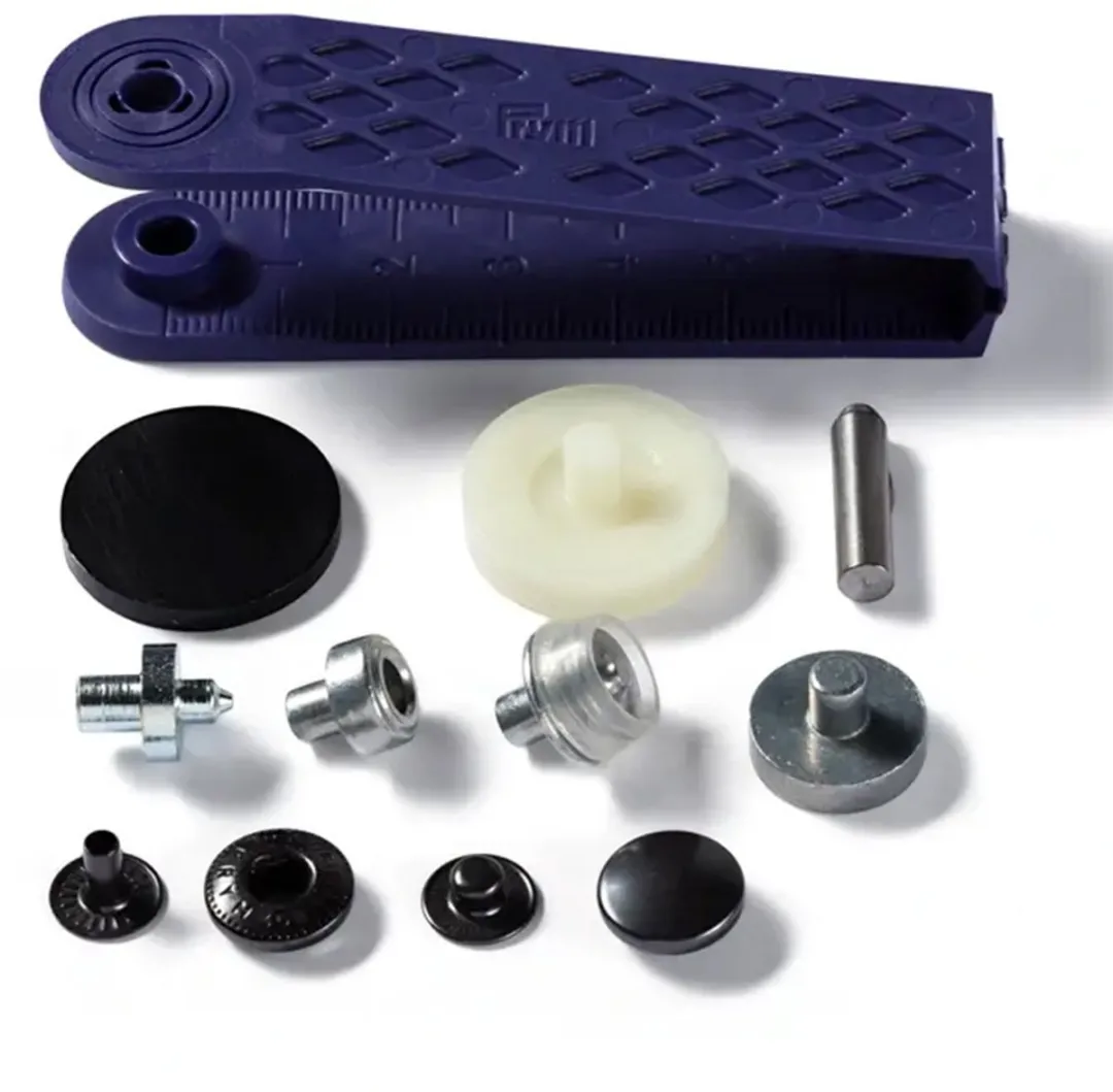 Prym Naaivrije Drukknopen 12mm - Oudmessing