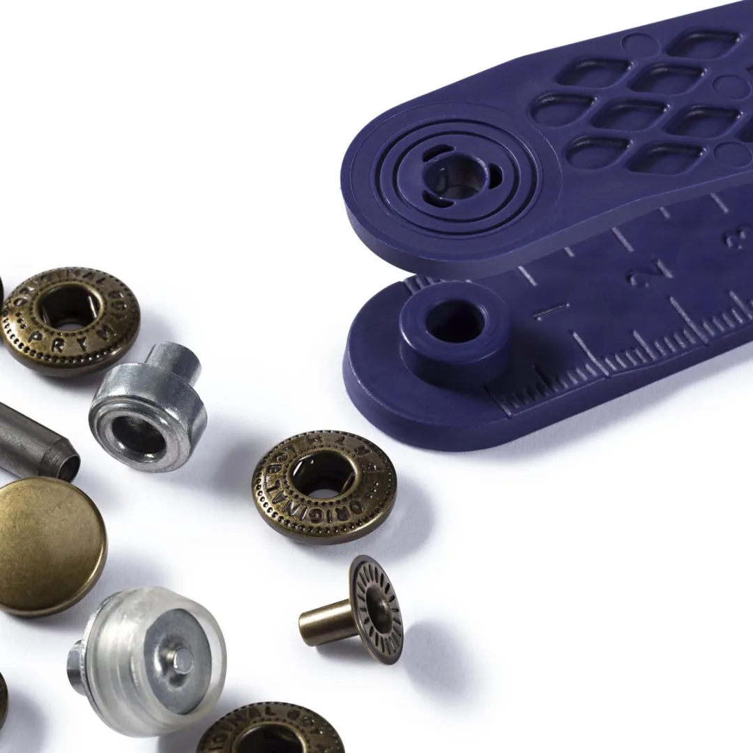 Prym Naaivrije Drukknopen 12mm - Oudmessing