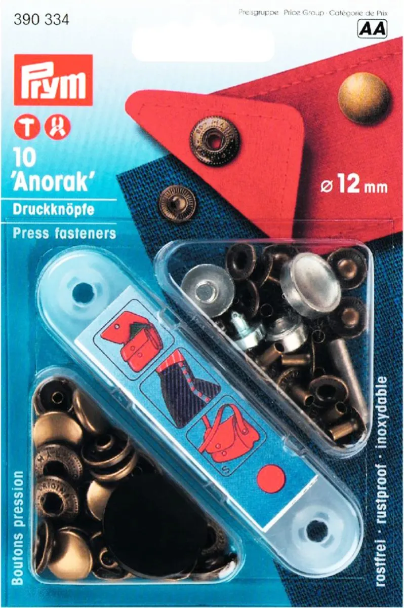 Prym Naaivrije Drukknopen 12mm