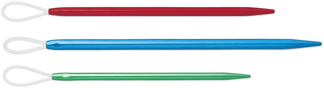 Prym Wolnaalden Aluminium - 3 Stuks - Rood/Blauw/ Groen