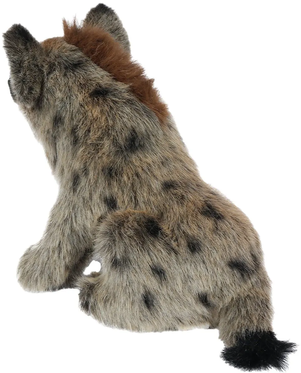 PIA Soft Toys Hyena Pluche Knuffeldier 22cm - Grijs/Bruin