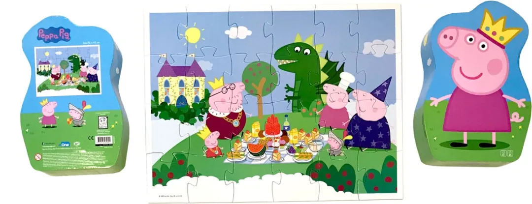 Peppa Pig Prinses Puzzel - 24 Stuks - Meerkleurig