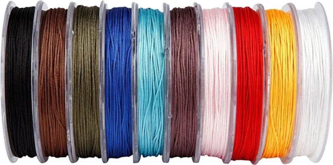 Creativ Company Polyester Koord 1mm - 500m Multicolor