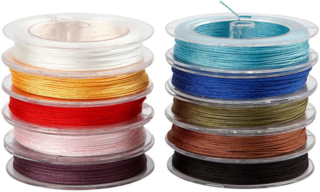 Creativ Company Polyester Koord 1mm - 500m Multicolor