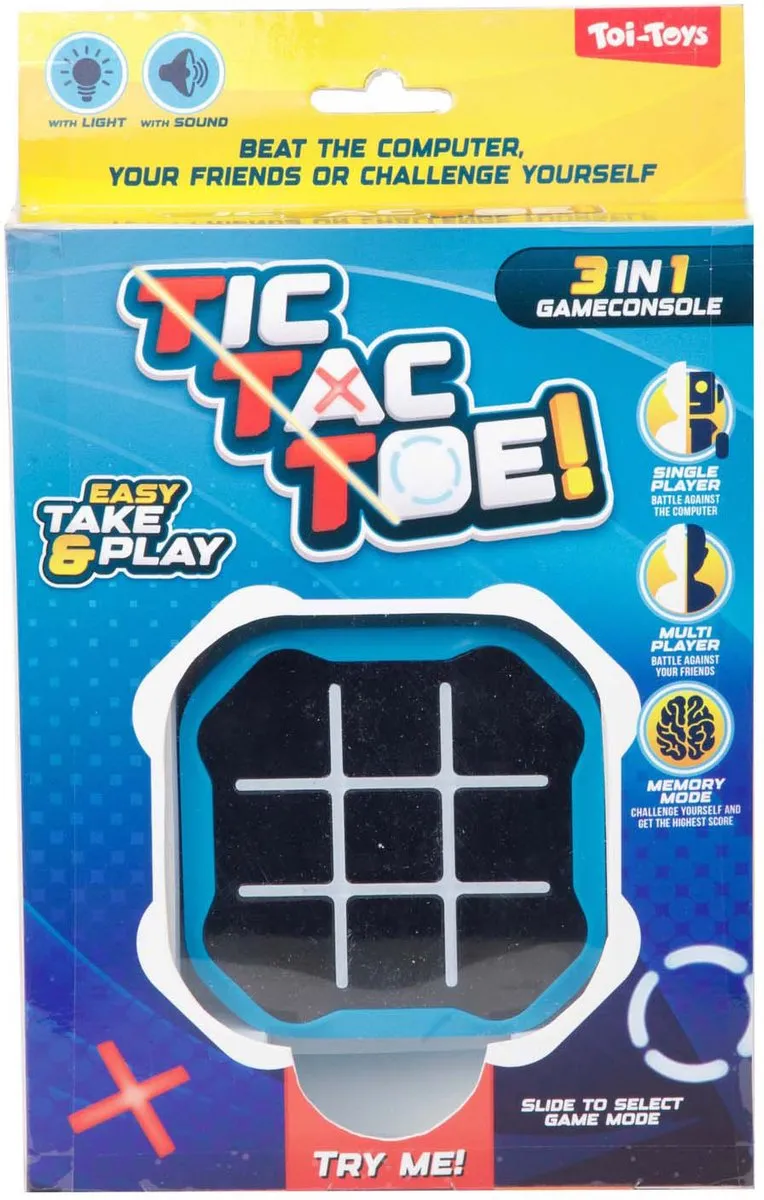 Toi-Toys Tic Tac Toe Elektrisch Spel 51093Z