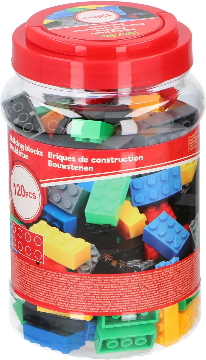 Eddy Toys Bouwblokjes 120 Stuks