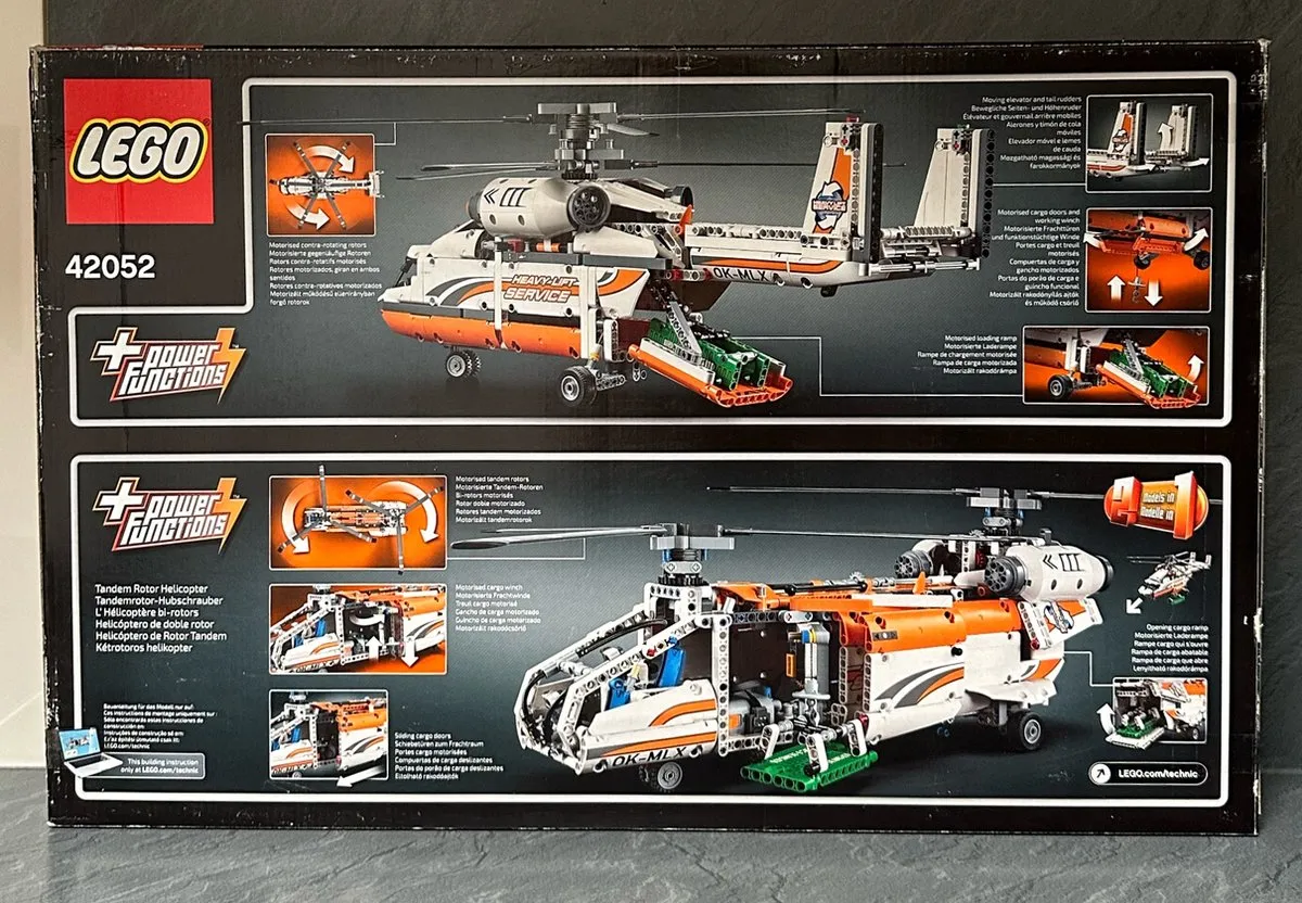 LEGO Technic Grote Vrachthelikopter 42052 - 1042 Stukken - Multikleur