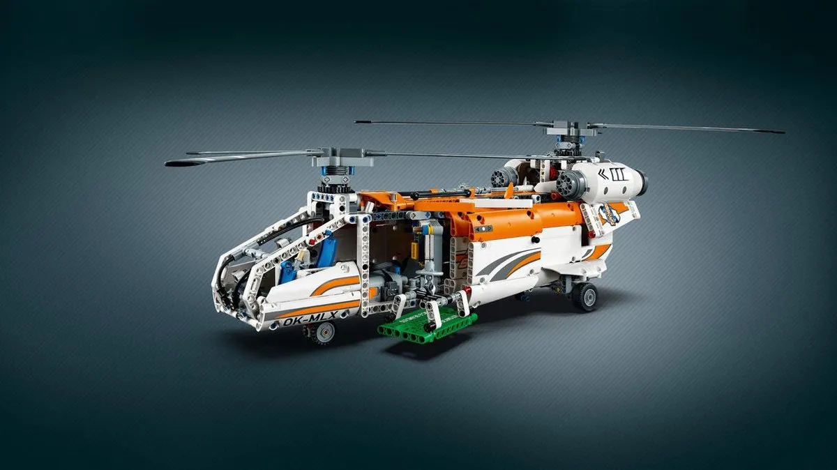 LEGO Technic Grote Vrachthelikopter 42052 - 1042 Stukken - Multikleur