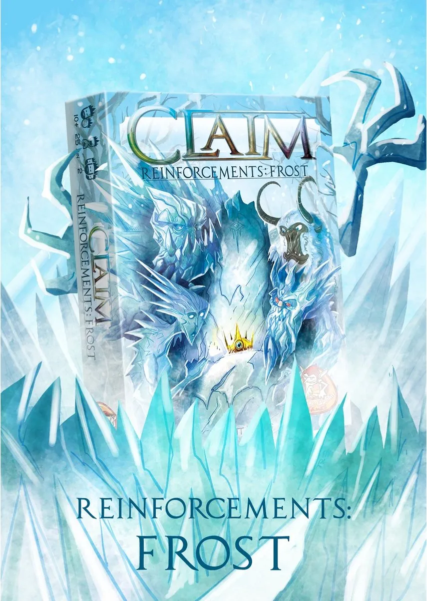White Goblin Games Claim Reinforcements Frost Tactisch Kaartspel - 2 Spelers