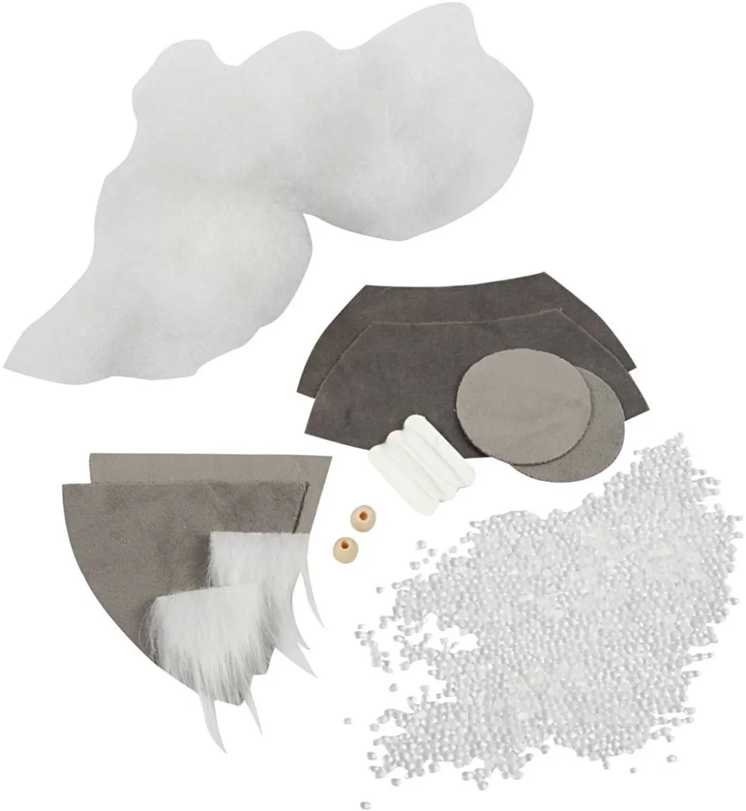 Creativ Company CC Mini Creative Kit Scandinavische Kerstkabouters - 2 Stuks