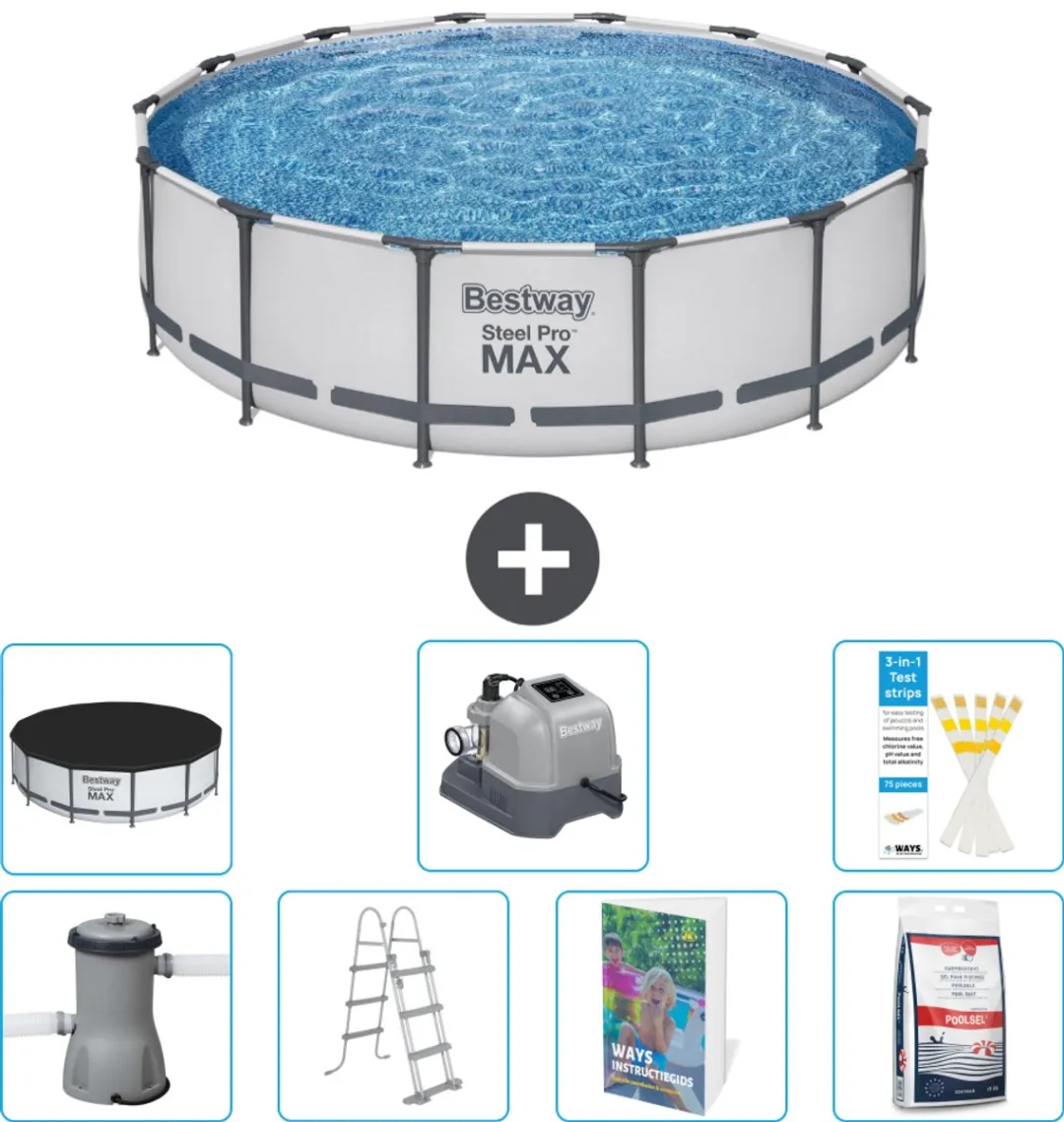 Bestway Steel Pro MAX Zwembad 427x107cm