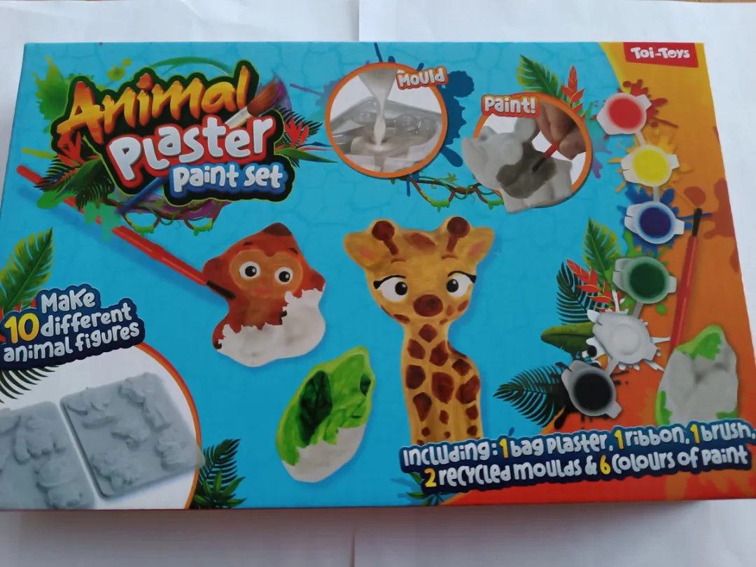 Toi-Toys Set Gips Gieten Wild Life