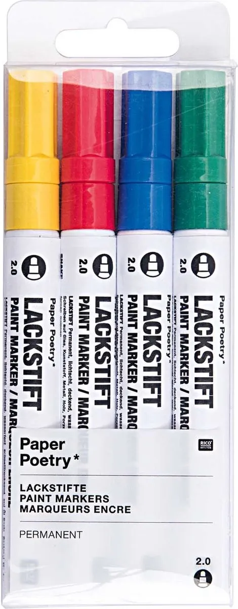 Rico Design Paint Marker Set 2mm