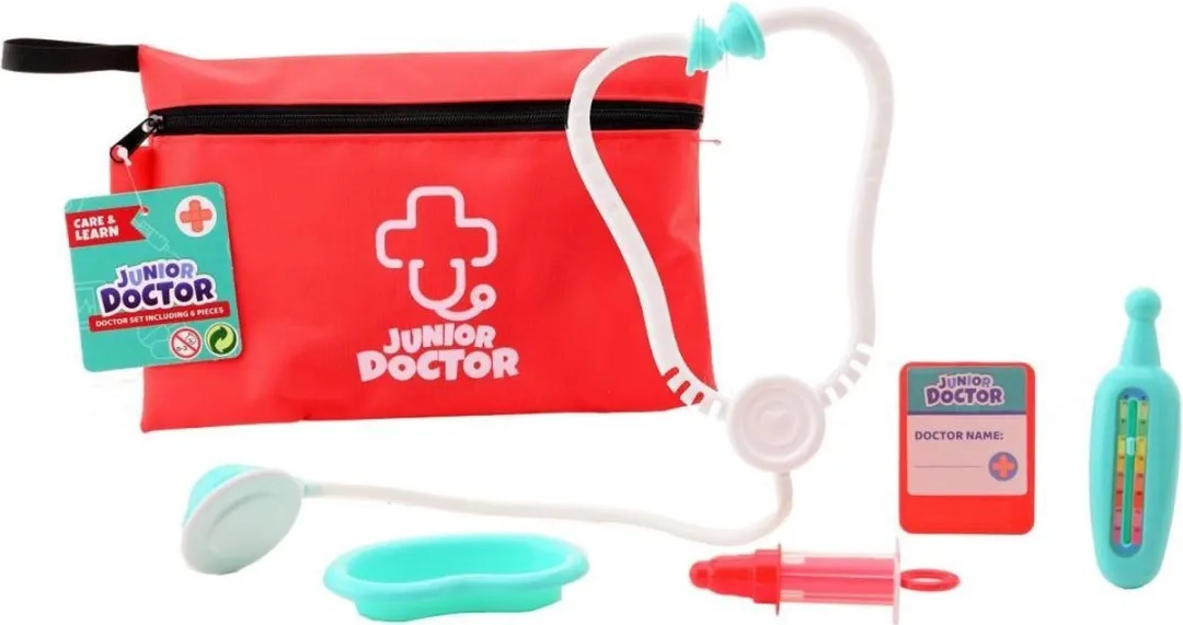 Johntoy Doctor In Bewaartas Junior 6-delig