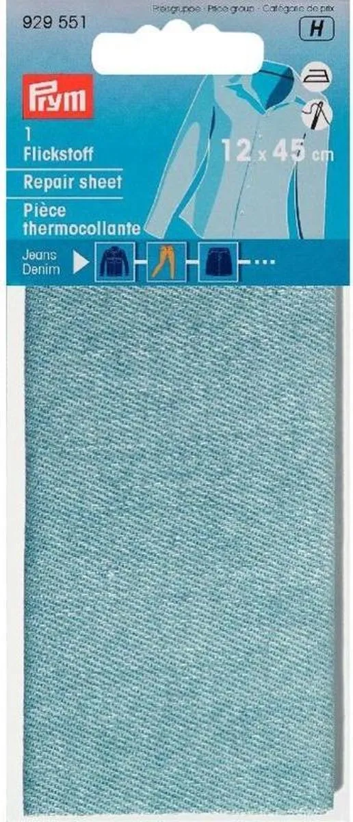 Prym Verstelstuk Jeans 12x45cm Lichtblauw