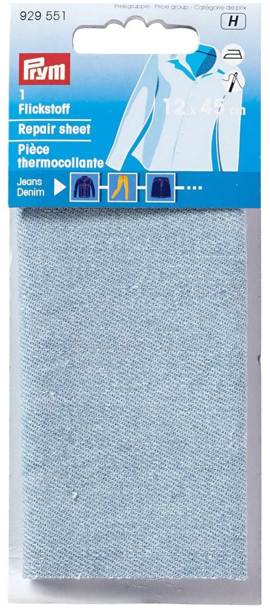 Prym Verstelstuk Jeans 12x45cm Lichtblauw