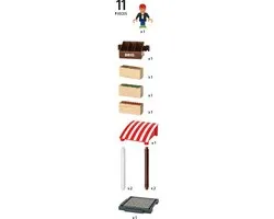 BRIO Marktkraam 33946 - Multicolor