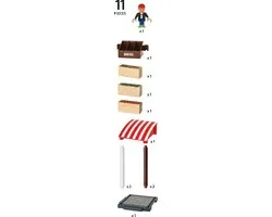 BRIO Marktkraam 33946 - Multicolor