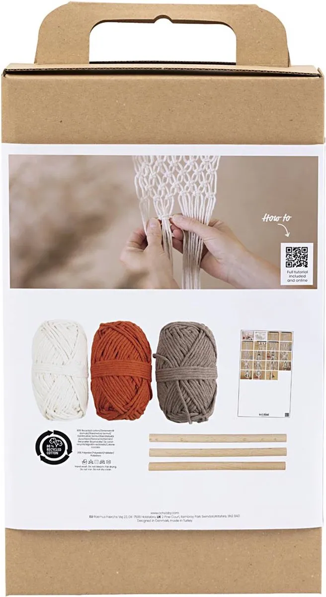 Creativ Company Startersset Macramé Plantenhanger