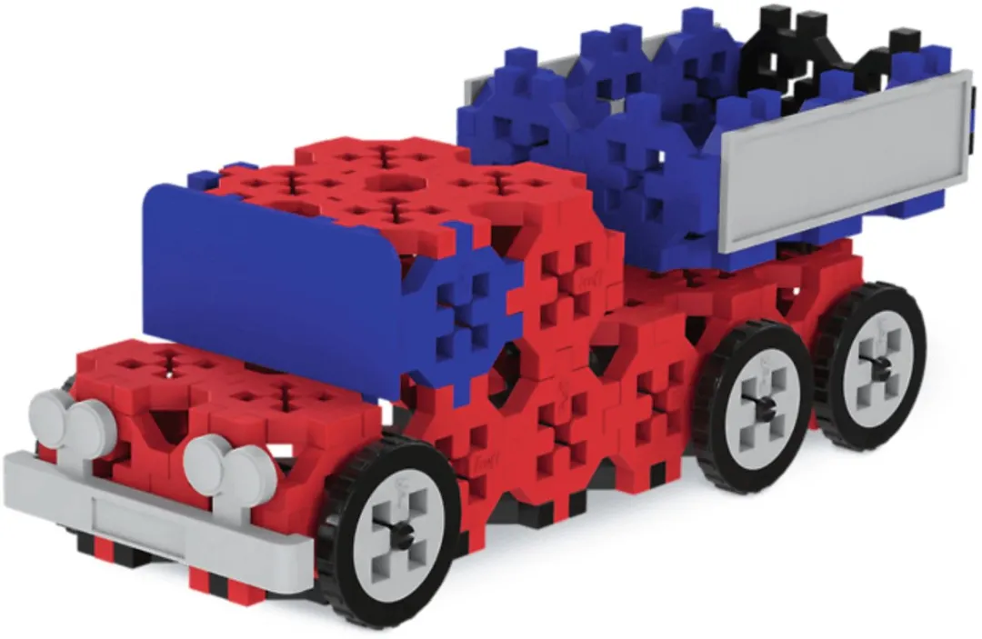 Trefl Connect M Bus Pick-up Bouwblokken - 2 Stuks - Multicolor