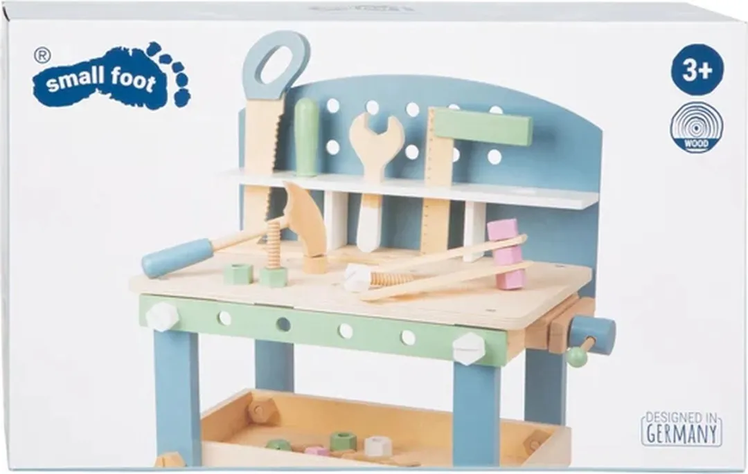 Small Foot Houten Werkbank Compact Nordic - 22 Ondergronden