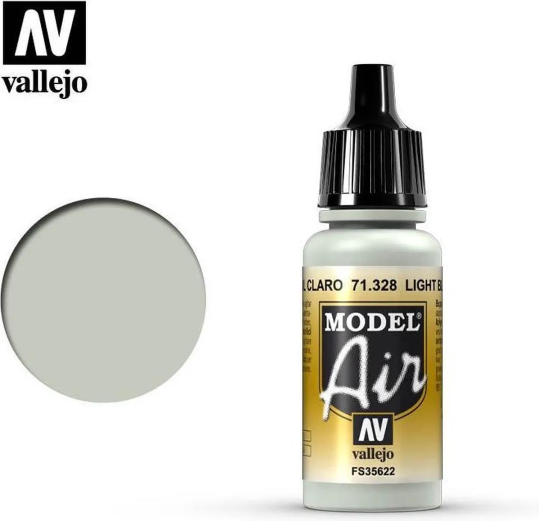Vallejo Model Air Light Blue Acrylverf 17ml