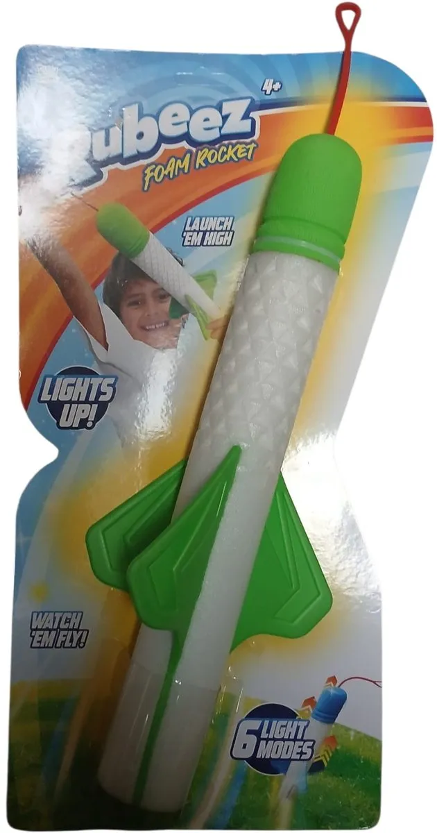 Ruby Toys Rubeez Foam Rocket
