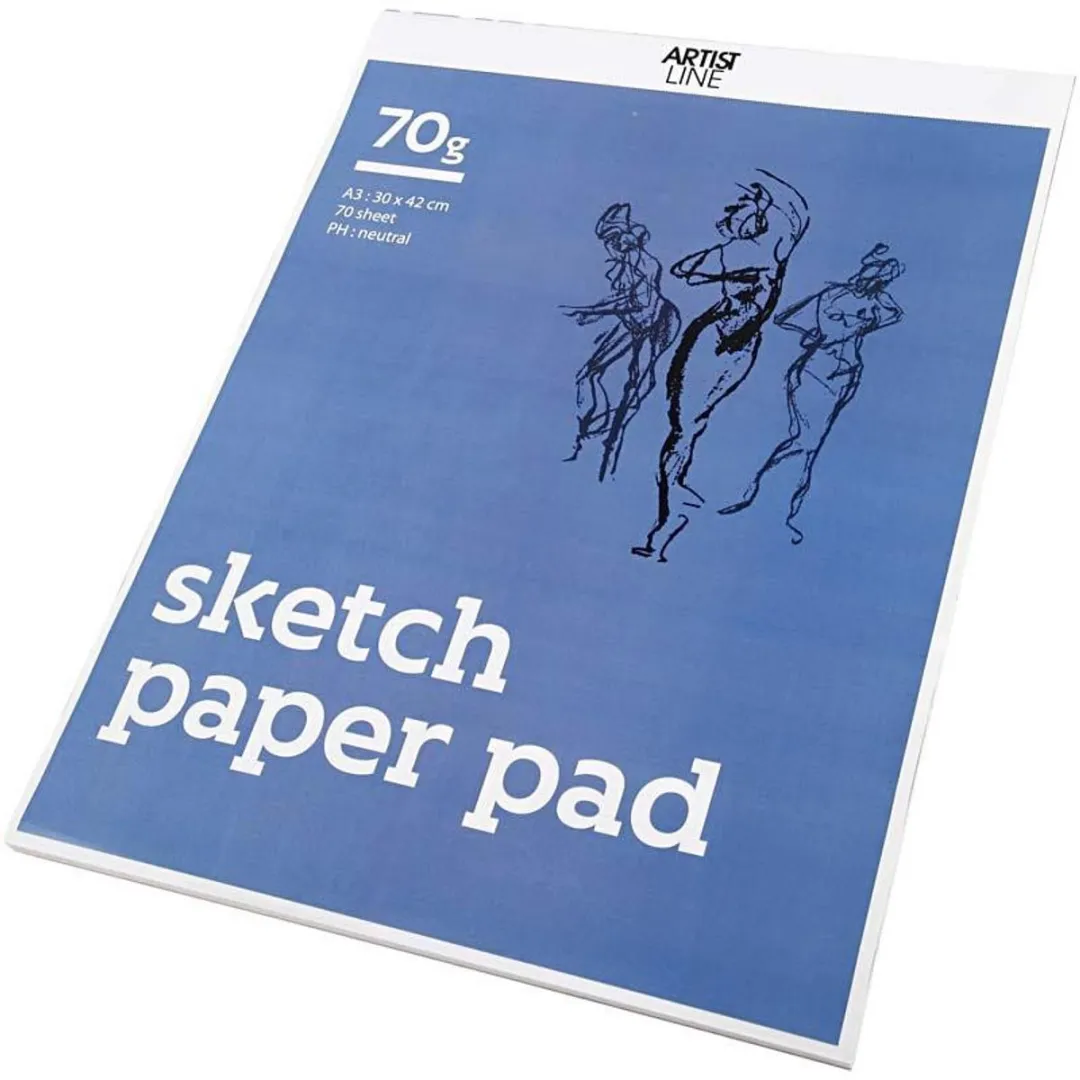 Creativ Company Schetsblok A3 70gr - 70 Vel - Wit