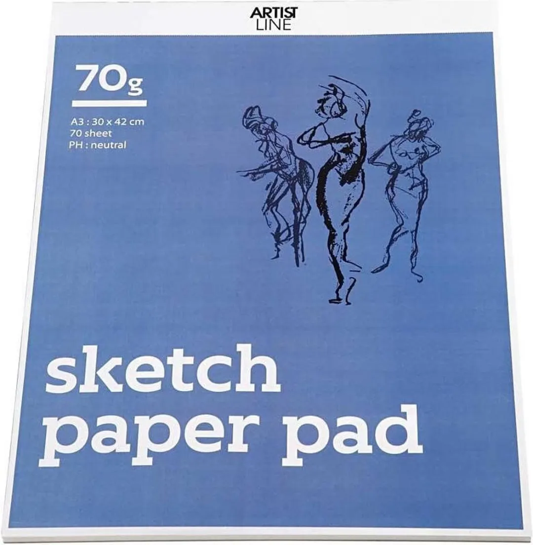 Creativ Company Schetsblok A3 70gr - 70 Vel - Wit