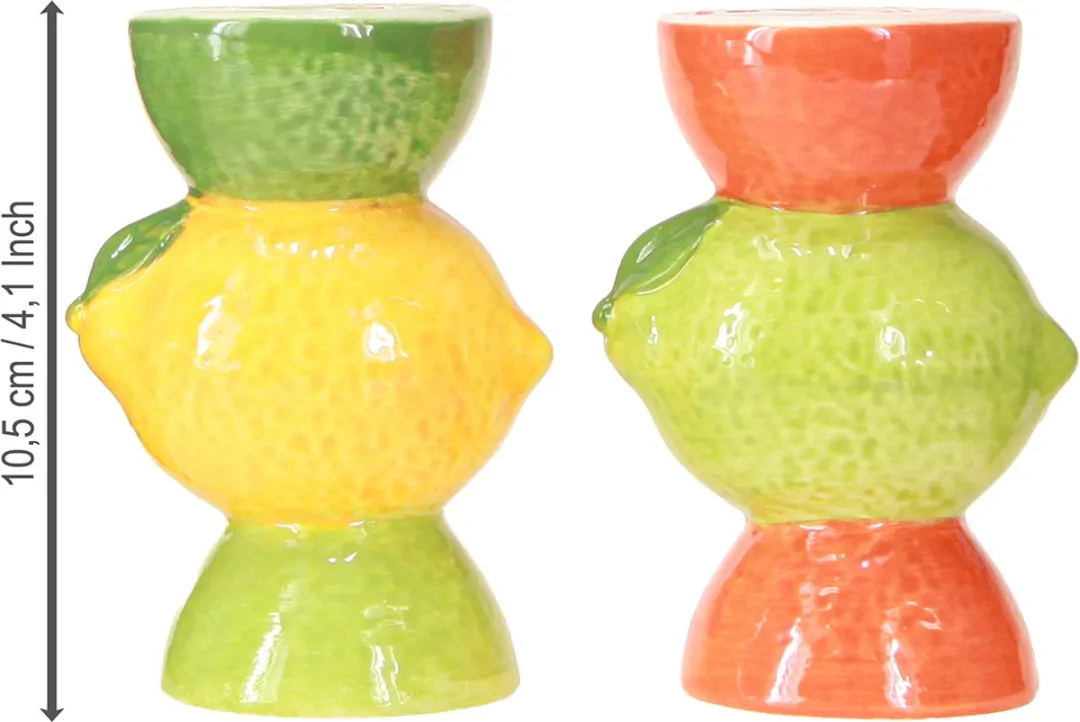 Decoris Kandelaar Fruitstapel 10.8cm - Multicolor