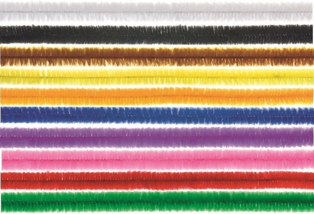 Glorex Hobby Chenilledraad Regenboogmix