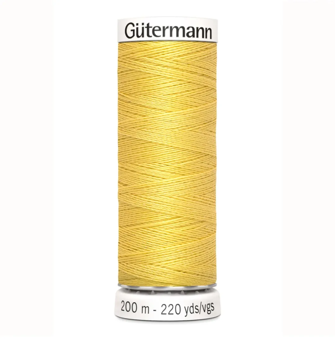 Gutermann Polyester Naaigaren 327 - Geel - 200m